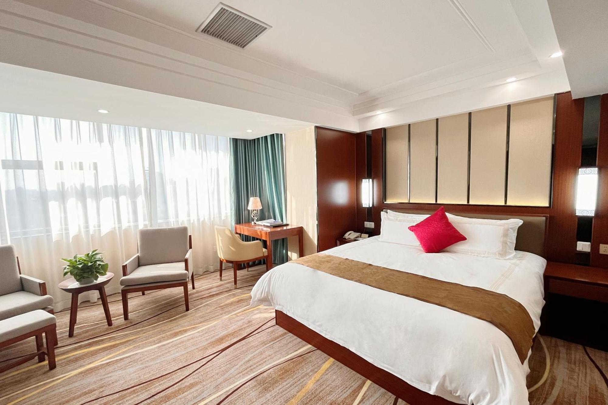 Skyline Plaza Hotel Guangzhou Dış mekan fotoğraf