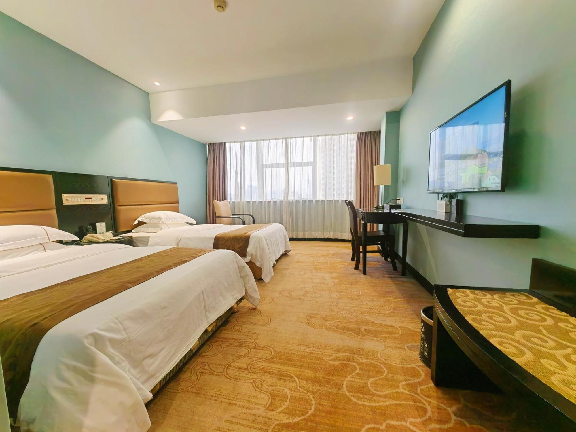 Skyline Plaza Hotel Guangzhou Dış mekan fotoğraf