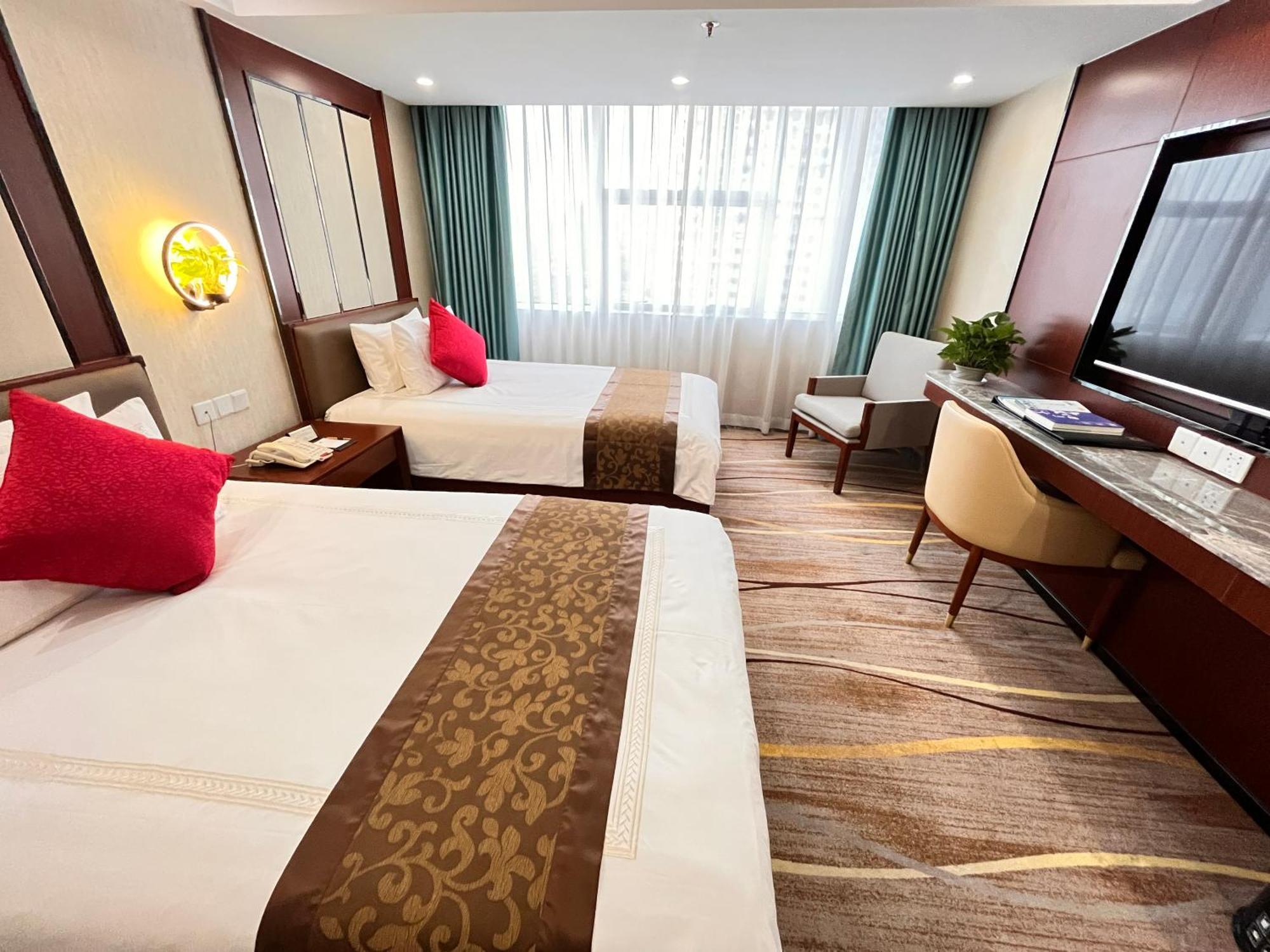 Skyline Plaza Hotel Guangzhou Dış mekan fotoğraf