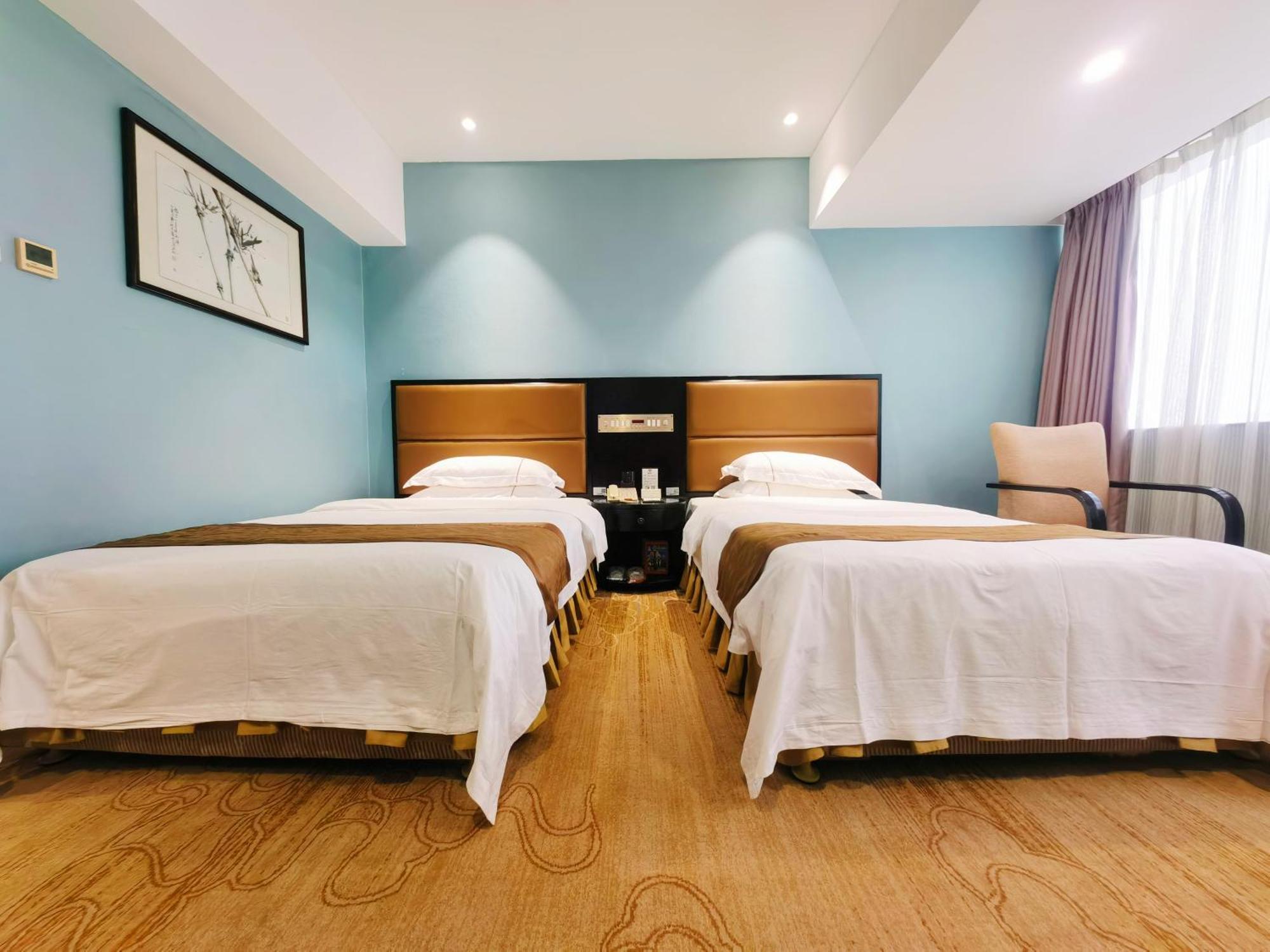Skyline Plaza Hotel Guangzhou Dış mekan fotoğraf