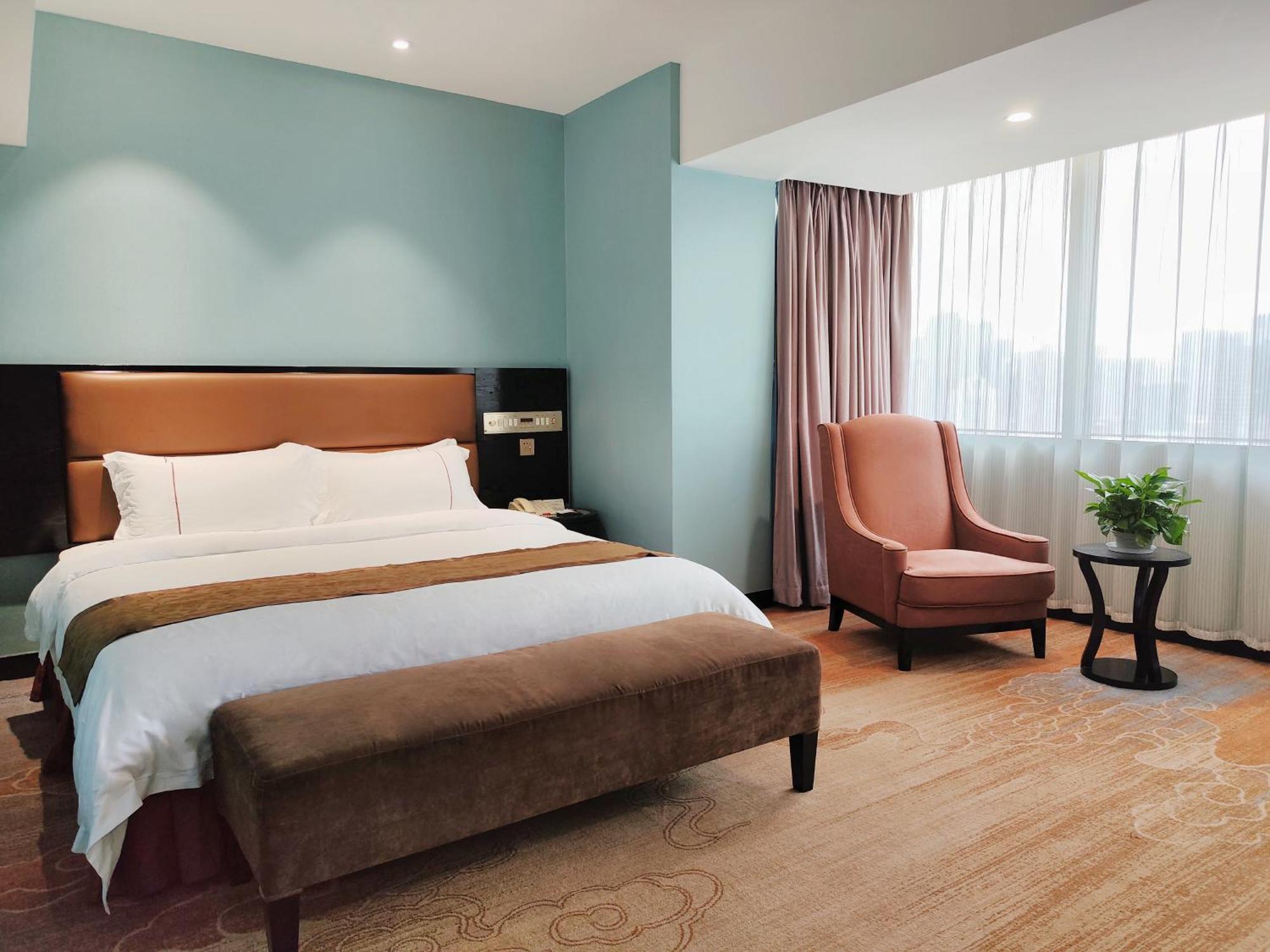Skyline Plaza Hotel Guangzhou Dış mekan fotoğraf