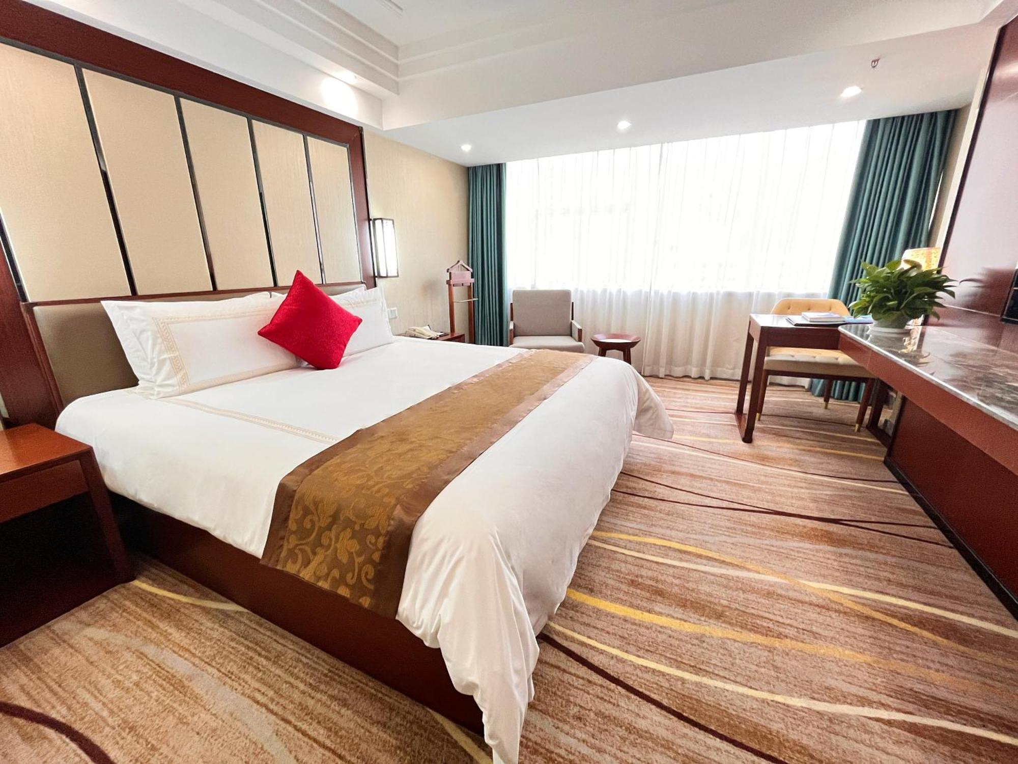 Skyline Plaza Hotel Guangzhou Dış mekan fotoğraf