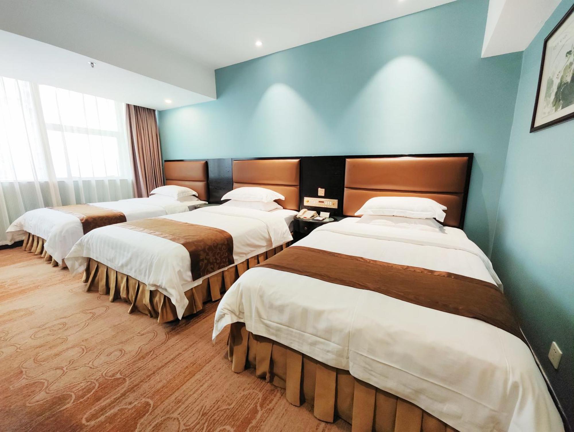 Skyline Plaza Hotel Guangzhou Dış mekan fotoğraf