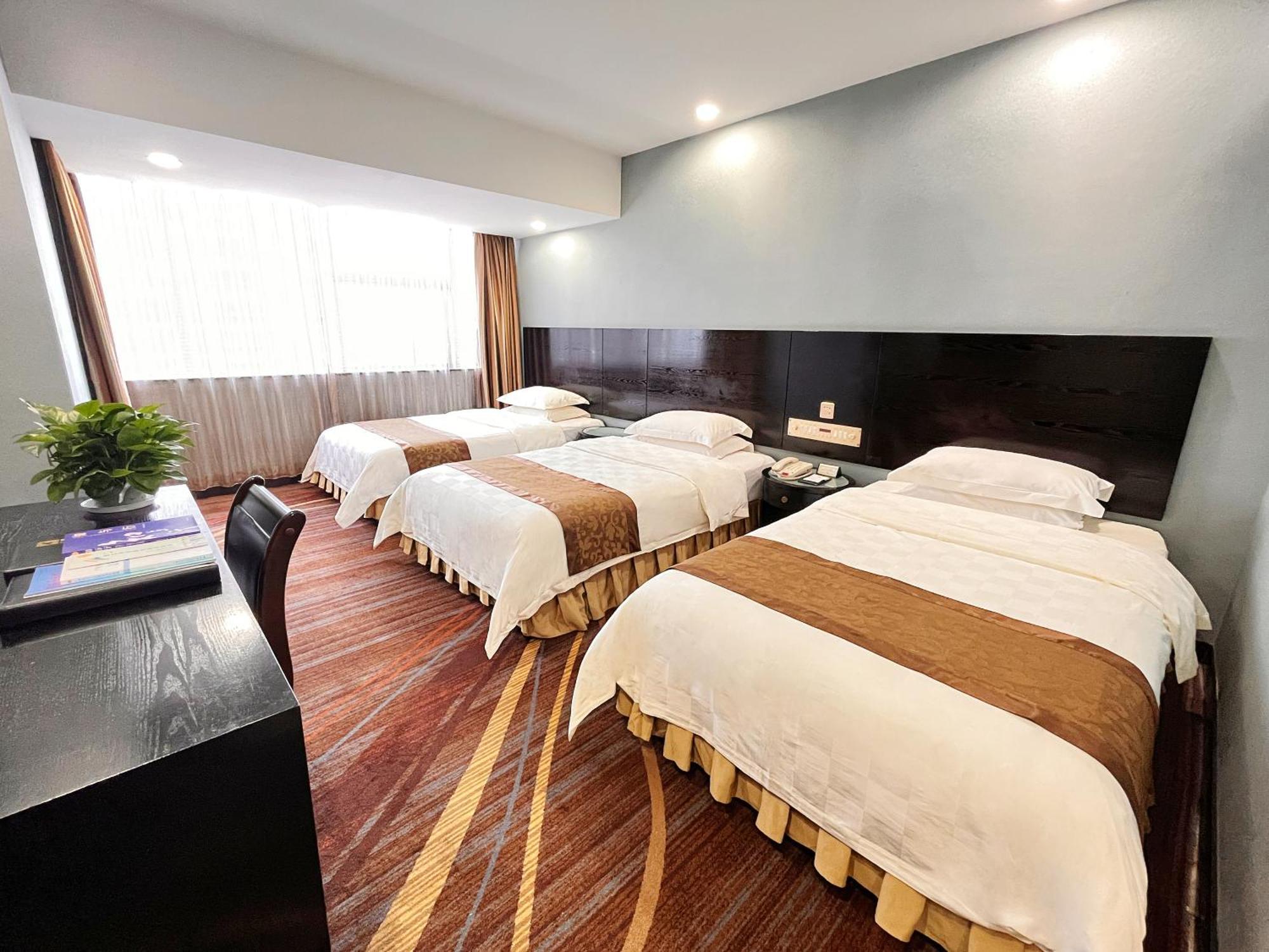 Skyline Plaza Hotel Guangzhou Dış mekan fotoğraf