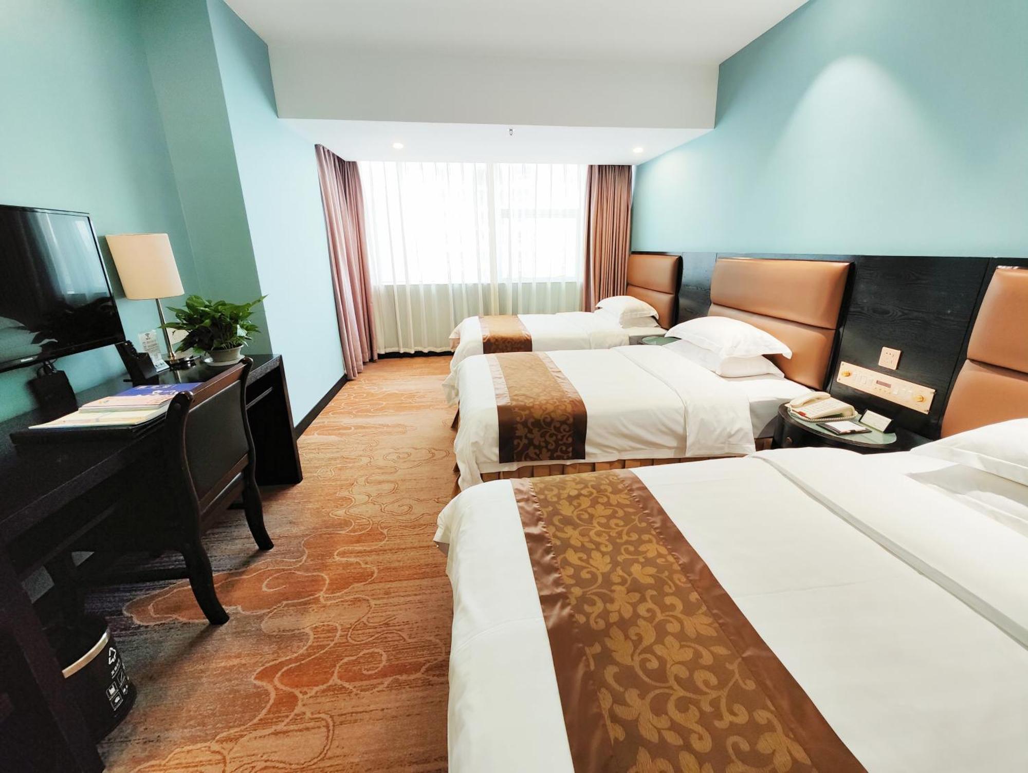 Skyline Plaza Hotel Guangzhou Dış mekan fotoğraf